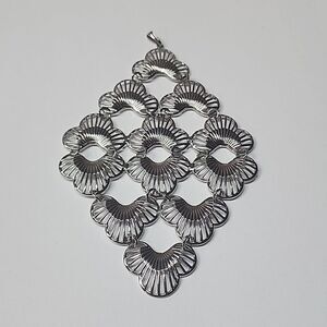 Sarah Coventry Pendant For Necklace Silver Tone